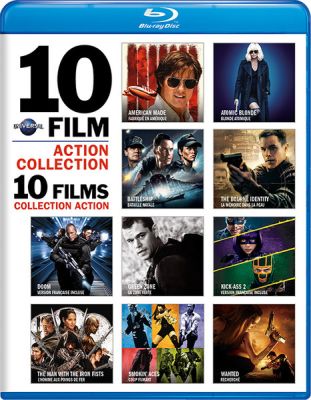 Image of 10-Film Collection: Universal: Action BLU-RAY boxart