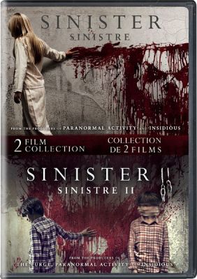Image of Sinister 1 & 2  DVD boxart