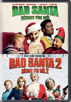 Image of Bad Santa/Bad Santa 2 DVD boxart