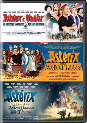 Image of Astrix collection de 3 films DVD boxart