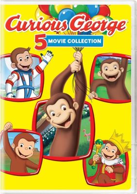 Image of Curious George 5 Movie Collection  DVD boxart