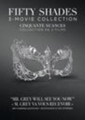 Image of Fifty Shades 3 Movie Collection  DVD boxart