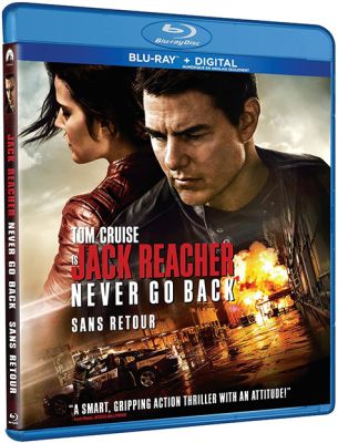 Image of Jack Reacher: Never Go Back BLU-RAY + boxart