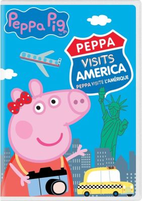 Image of Peppa Pig: Peppa Visits America DVD boxart