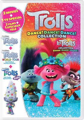 Image of Trolls Dance! Dance! Dance! Collection DVD boxart