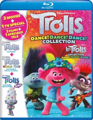 Image of Trolls Dance! Dance! Dance! Collection BLU-RAY boxart