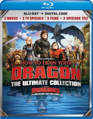 Image of How To Train Your Dragon: The Ultimate Collection BLU-RAY boxart