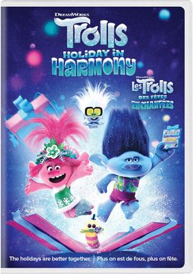 Image of Trolls: Holiday in Harmony DVD boxart