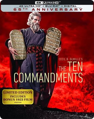 Image of Ten Commandments (Steelbook) 4K boxart