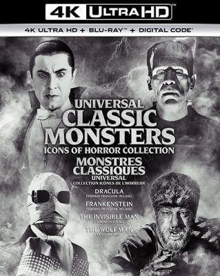 Image of Universal Classic Monsters Icons of Horror Collection 4K boxart