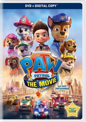 Image of PAW Patrol: The Movie DVD boxart