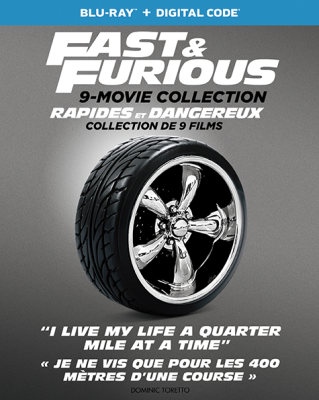 Image of Fast & Furious 9-Movie Collection  Blu-Ray boxart