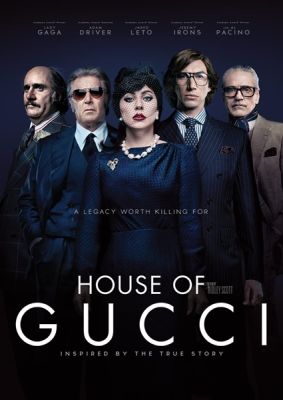 Image of House of Gucci Blu-Ray boxart