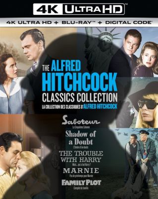 Image of Alfred Hitchcock Classics Collection 4K boxart