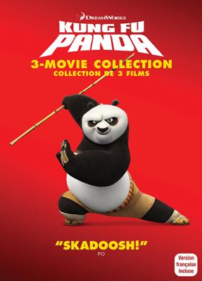 Image of Kung Fu Panda: 3-Movie Collection DVD boxart