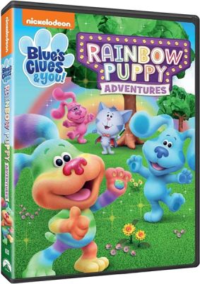 Image of Blue's Clues & You! Rainbow Puppy Adventures DVD boxart