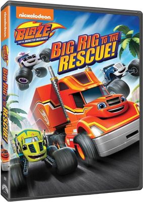 Image of Blaze and the Monster Machines: Big Rig to the Rescue! DVD boxart