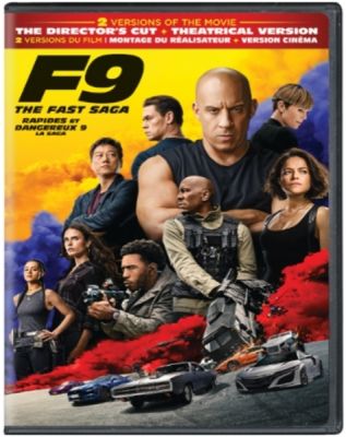 Image of F9: The Fast Saga DVD boxart