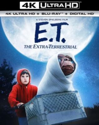 Image of E.T. The Extra-Terrestrial 40th Anniversary 4K boxart