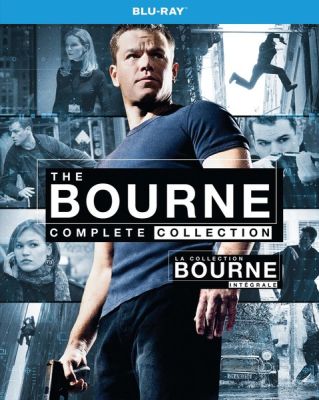 Image of Bourne Complete Collection Blu-Ray boxart