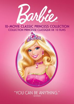 Image of Barbie: 10-Movie Classic Princess Collection DVD boxart