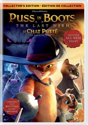 Image of Puss in Boots: The Last Wish DVD boxart