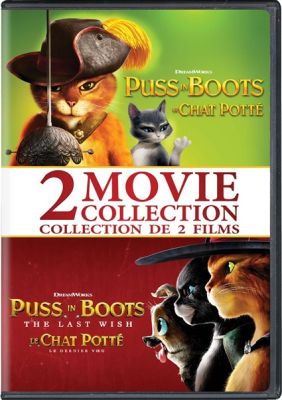 Image of Puss in Boots 2-Movie Collection DVD boxart