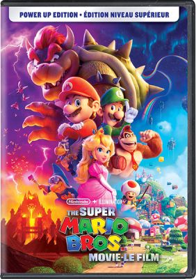 Image of Super Mario Bros. Movie DVD boxart