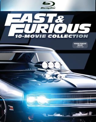 Image of Fast & Furious 10-Movie Collection Blu-Ray boxart