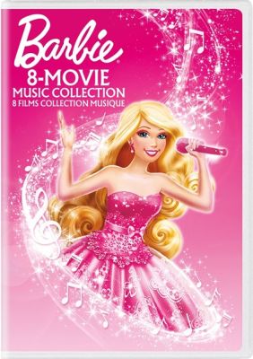Image of Barbie 8-Movie Musical Collection DVD boxart