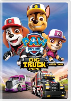 Image of PAW Patrol: Big Truck Pups Mission Camion (DVD) DVD boxart