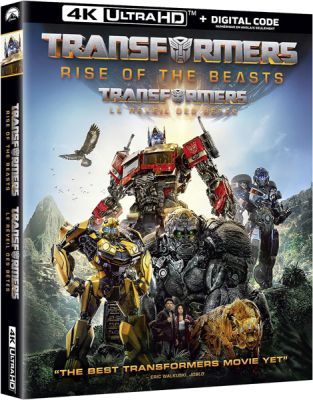 Image of Transformers: Rise of the Beasts 4K boxart