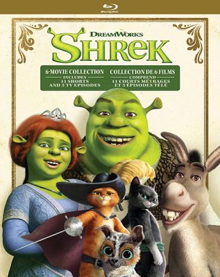 Image of Shrek 6-Movie Collection  Blu-ray boxart
