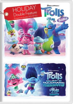 Image of Trolls Holiday / Trolls Holiday in Harmony Holiday Double Feature  DVD boxart