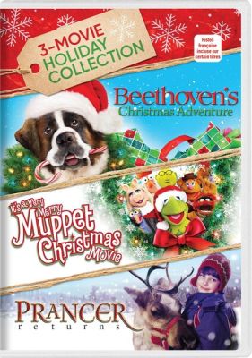 Image of 3-Movie Holiday Collection (Beethovens Christmas Adventure / Its a Very Merry Christmas Movie / Prancer Returns) DVD boxart