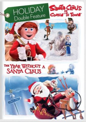 Image of Santa Claus Holiday Double Feature DVD boxart