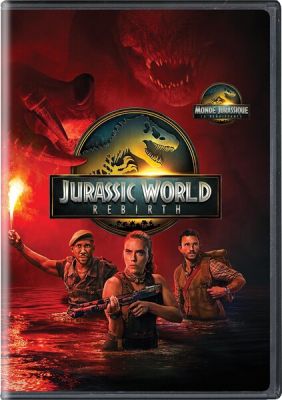 Jurassic World Rebirth (DVD) cover art