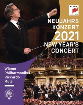 Image of Riccardo Muti & Wiener Philharmoniker: Neujahrskonzert 2021 / New Year's Concert 2021  Blu-ray boxart