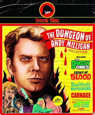 Image of Dungeon of andy Milligan Collection Blu-ray boxart