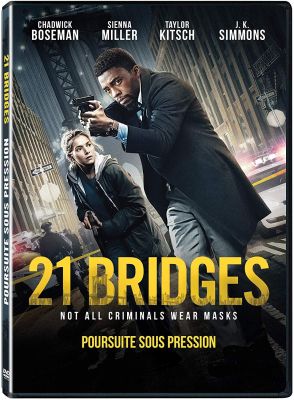 Image of 21 Bridges  DVD boxart