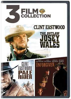 Image of Outlaw Josey Wales/ Pale Rider/ Unforgiven  DVD boxart