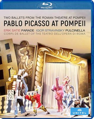 Image of Pablo Picasso At Pompeii: Two Ballets From The Roman Theatre of Pompeii Blu-ray boxart