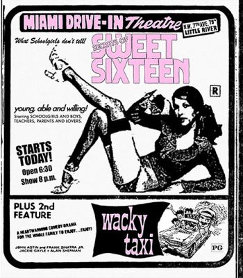 Image of Secrets of Sweet Sixteen/Wacky Taxi (Drive-In Double Feature #11) Blu-ray boxart