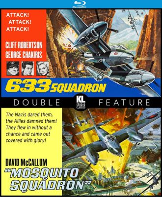 Image of 633 Squadron / Mosquito Squadron Kino Lorber Blu-ray boxart