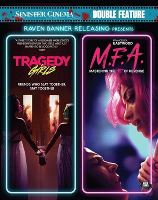 Image of Sinister Cinema Double Feature: Tragedy Girls & M.F.A Blu-ray boxart