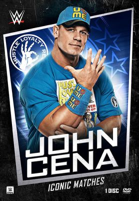 Image of WWE: Iconic Matches: John Cena DVD boxart