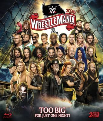Image of WWE: WrestleMania 36 BLU-RAY boxart
