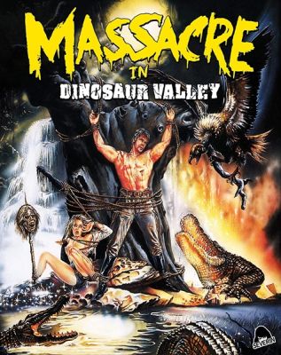 Image of Massacre In Dinosaur Valley Blu-ray boxart