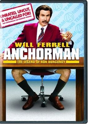 Image of Anchorman: The Legend of Ron Burgundy  DVD boxart
