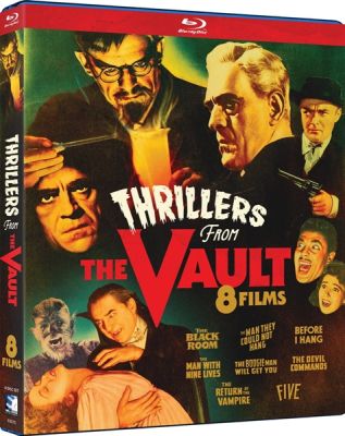 Image of Thrillers From The Vault - 8 Classic Horror Films Blu-ray boxart
